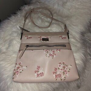 Nine West Floral Crossbody Purse Canvas Coralia Sure Springs Begonia Women’s Thi